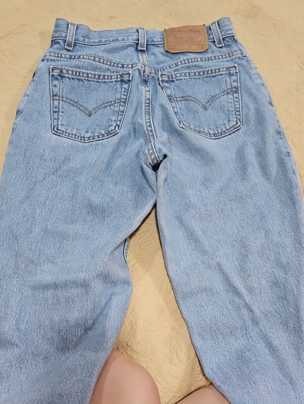 Levi's 550 Vintage High-Waist Light Blue Women’s Jeans